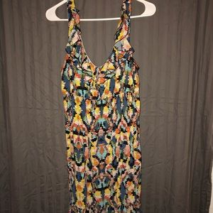 Tribal print dress